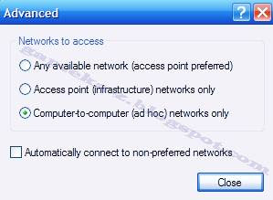 Gambar Network to acces