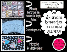 http://www.teacherspayteachers.com/Product/Interactive-Reading-Comprehension-Key-Rings-Posters-Organizers-1265205