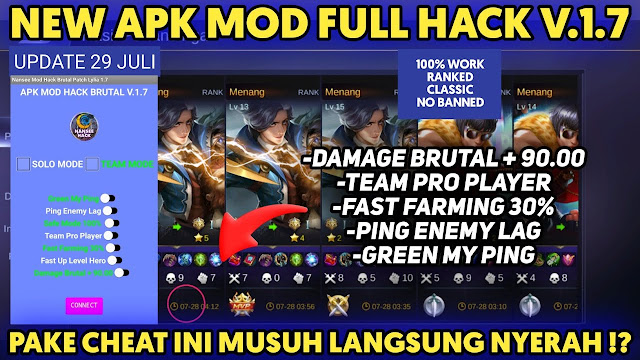 APK MOD Full Hack Versi 1.7 Patch Lylia Season 13