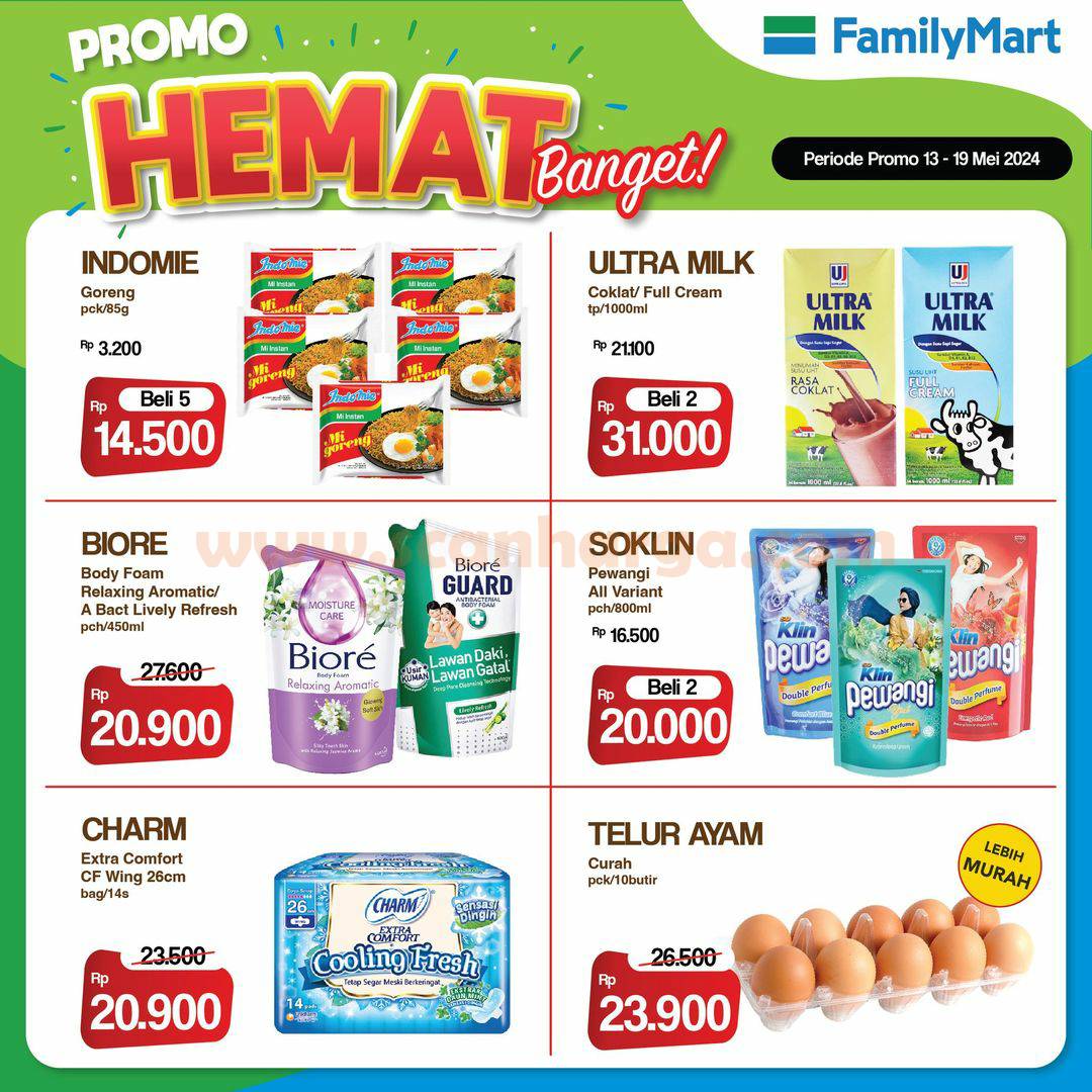 Family Mart Promo Hemat Banget Periode 13 - 19 Mei 2024