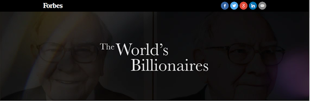 موقع فوربس يقدم لك قائمة مليارديرات العالم | تعرف عليه الأن
