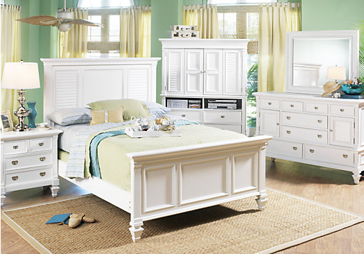 White Queen Bedroom Set