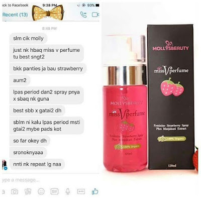 Miss V Perfume Mollys Beauty Murah