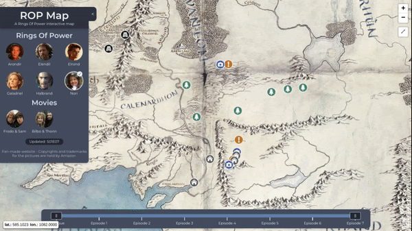 Maps Mania: New Maps of Westeros & Middle-earth