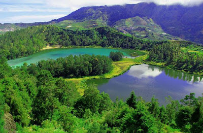 wisata telaga warna dieng