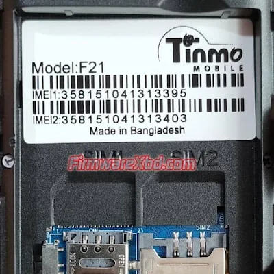 Tinmo F21 Flash File MT6261