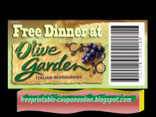 Free Printable Olive Garden Coupons