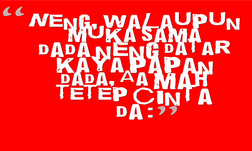 Kumpulan Kata Mutiara Cinta Bahasa Sunda Lucu Terbaru 2019