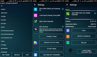 BBM Full Mod Android Apk v3.0.1.25 + Ganti Background dan Warna Sendiri
