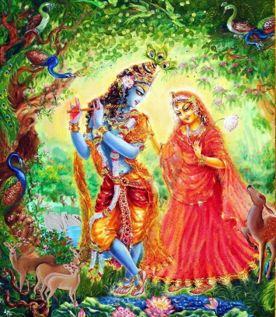 Radha and Krishna Save Us From All Miseries