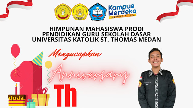 HMP PGSD Universitas Katolik St. Thomas Medan Mengucapkan Anniversary ke-1 Media Serikatnasional.id