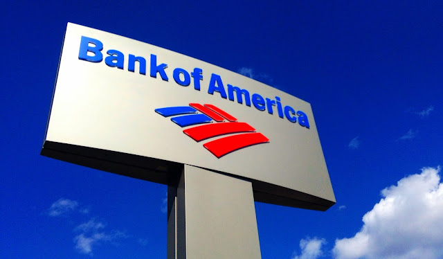 Bank of America sign