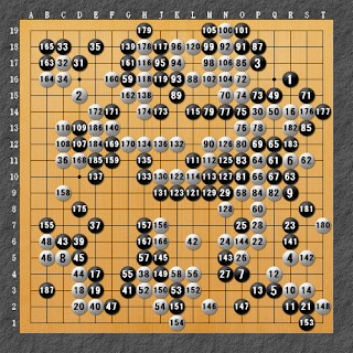 棋譜解説図（数字、記号入り）