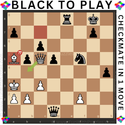 Crack the Code Chess: Mistakes in Critical Thinking Puzzle: Black to Play and Checkmate White in 1-Move. Also, Find the Best previous move by White to avoid immediate checkmate by Black.