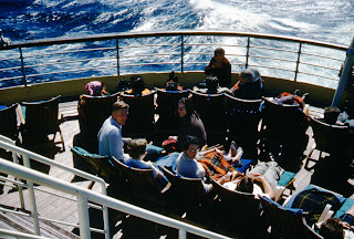 Friends aboard the SS Homeric - June 1961