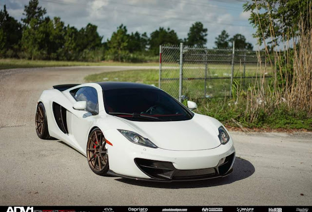 McLaren MP4-12C with ADV10RMV2CS Wheels