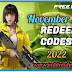  [Garena] Latest Free Fire Max Redeem Codes Today November 20-2022.[100% Genuine Redeem Codes]