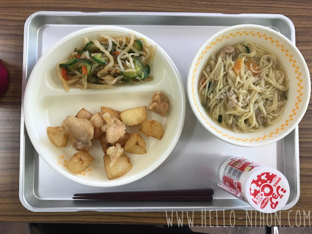 Japanese Elementary school lunch