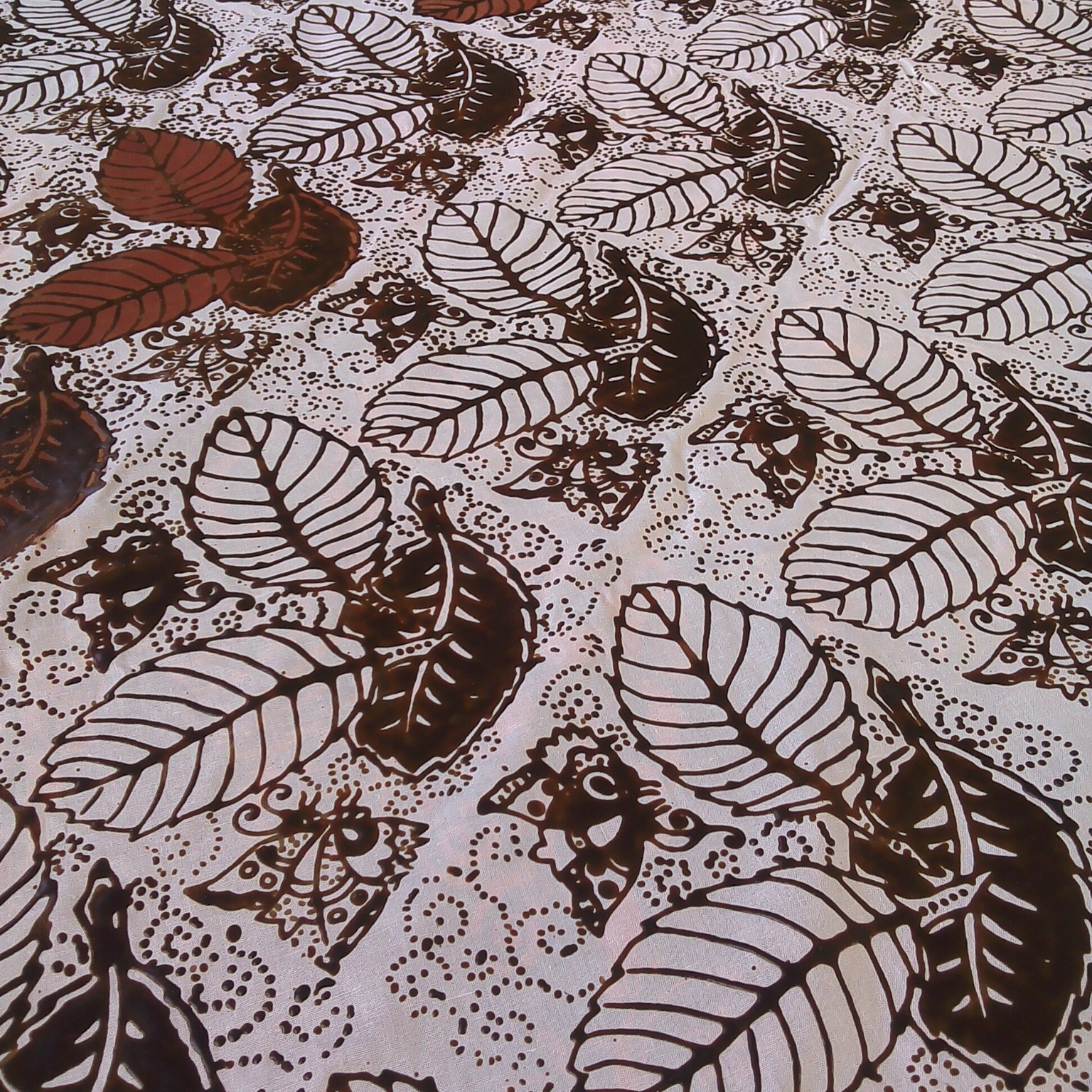  Gambar Batik Daun  Simpor Contoh Motif Batik 