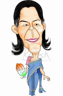 Image result for sonia gandhi cartoons