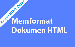 memformat dokumen html