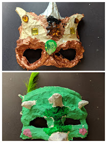 Plaster Mask Fifth Grade Art Lesson