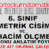 6. SINIF MATEMATİK GEOMETRİK CİSİMLER VE HACİM ÖLÇME KONU ANLATIMI