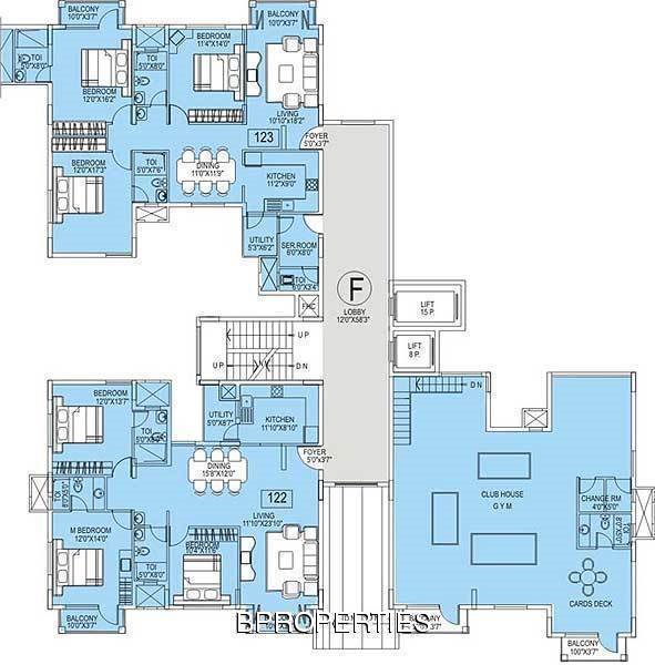 Apartment Floor Plans In Bangalore