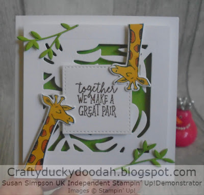 Craftyduckydoodah! Uk Indpendent Stampin' Up! Demonstrator Susan Simpson, Animal Outing, #JOSTTT008, supplies available 24/7 through my online store,