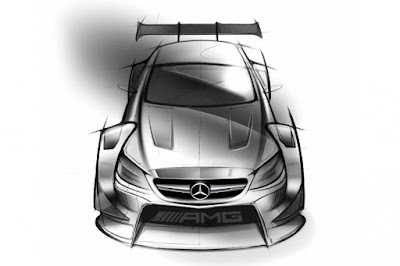 Mercedes-AMG C 63 DTM 2016 (Rendering) Front