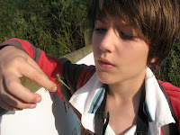 Tom with Common Darter