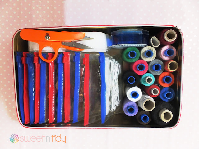 Organized Sewing Kit