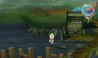 Garnet finds an ancient device in the Lizardman Domain, an area in The Legend of Legacy.