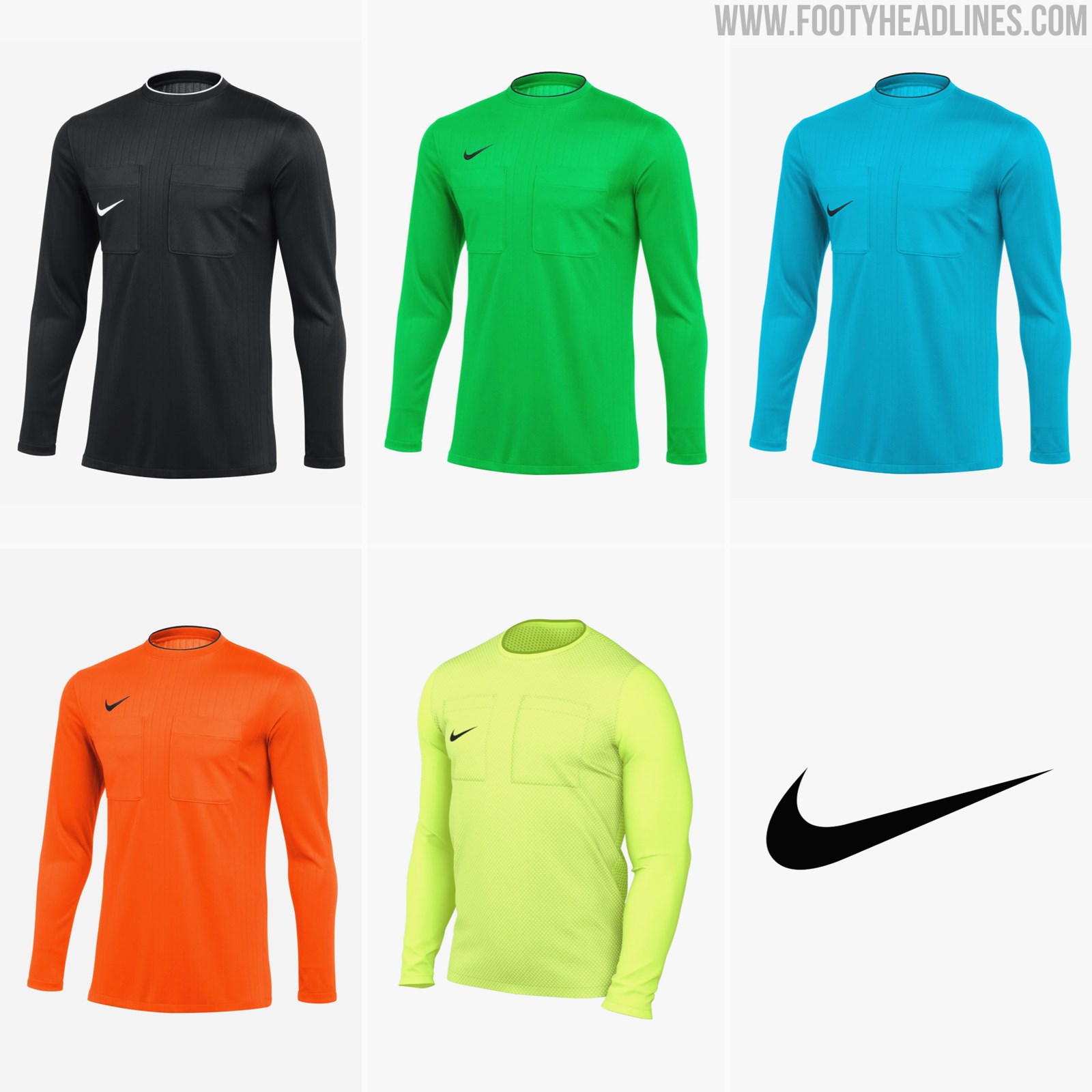 Nike 2022-2024 Referee Kit Released - Not In Premier League? Footy Headlines