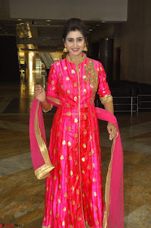 Shamili in Pink Anarkali Dress 09.JPG