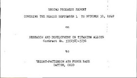 Research & Development On Titanium Alloys (Snippet A)