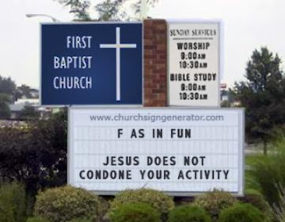 Funny Sign Creator on As In Fun  Church Sign Generator