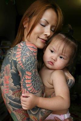 Shoko Tendo Yakuza Tattoos Picture