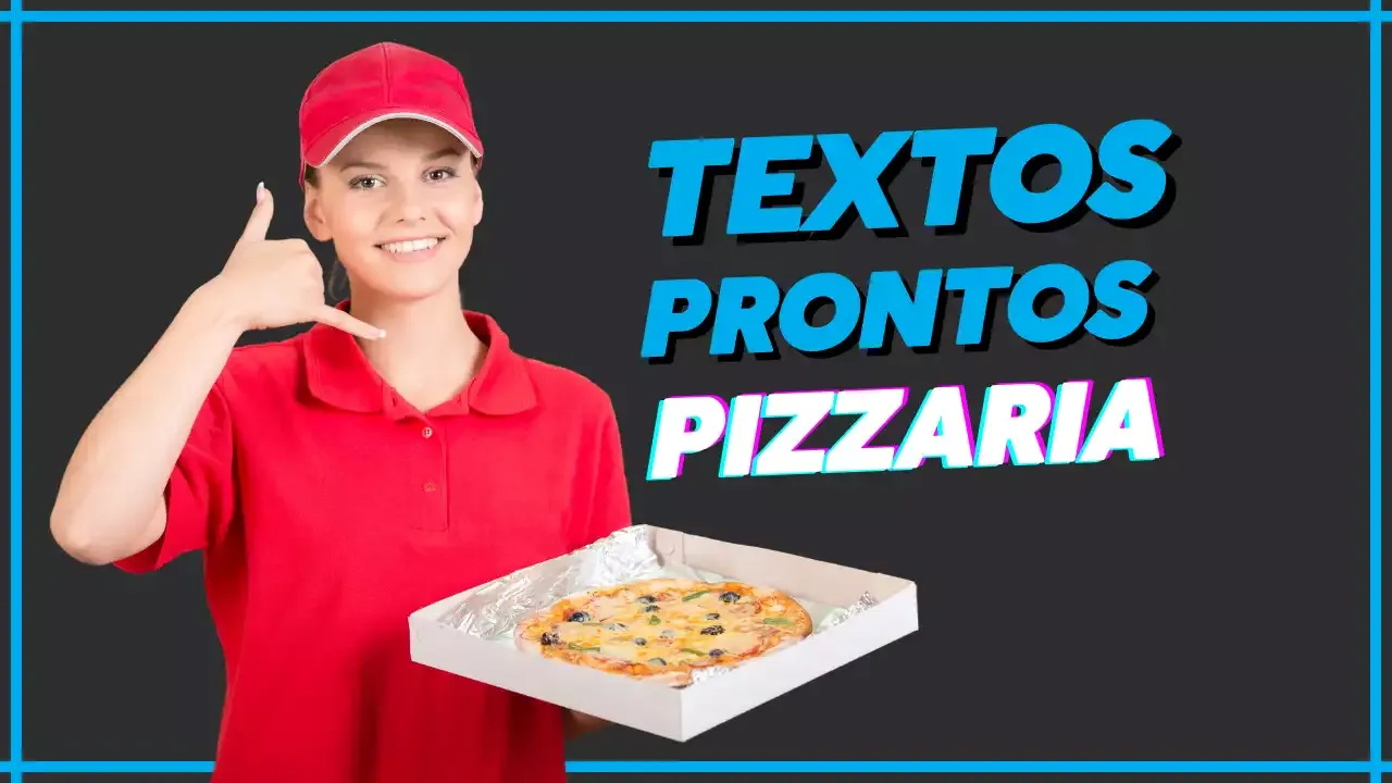 Modelo de Texto Pizzaria