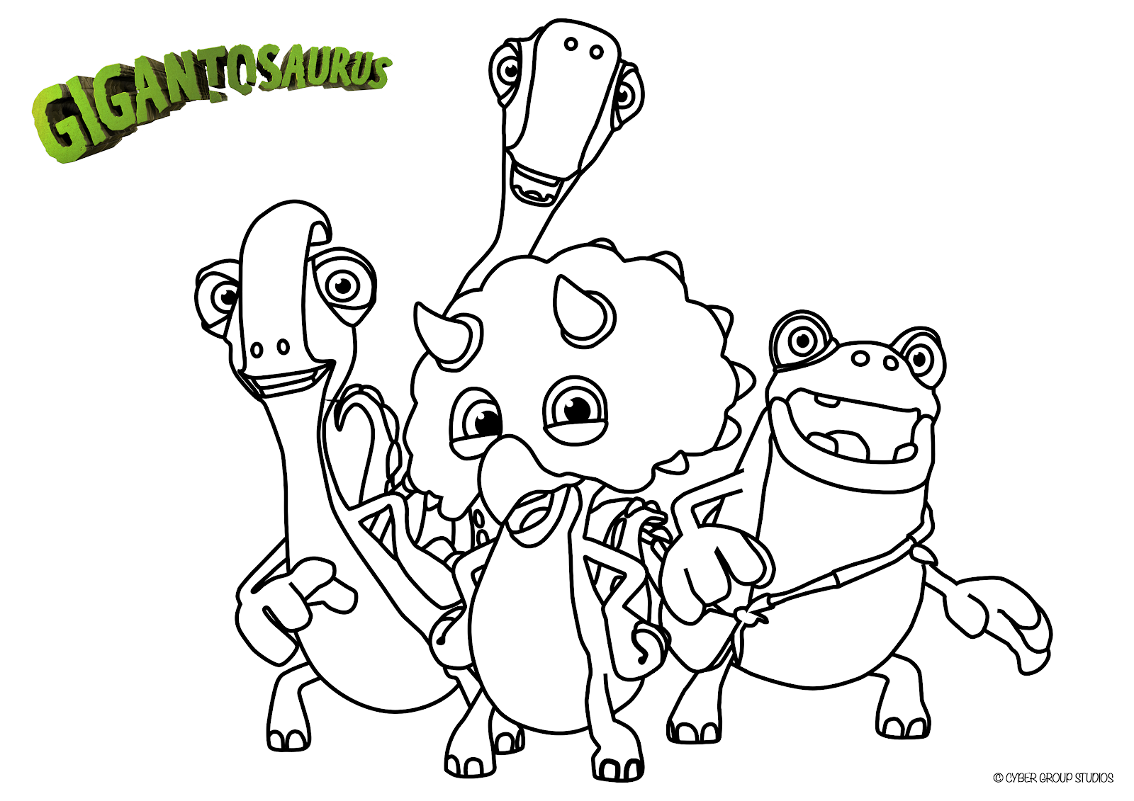 Download Gigantosaurus on Disney Junior Free Printables