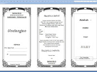 Unduh 13 Contoh Undangan Format Word dan Aplikasi Master Undangan Otomatis