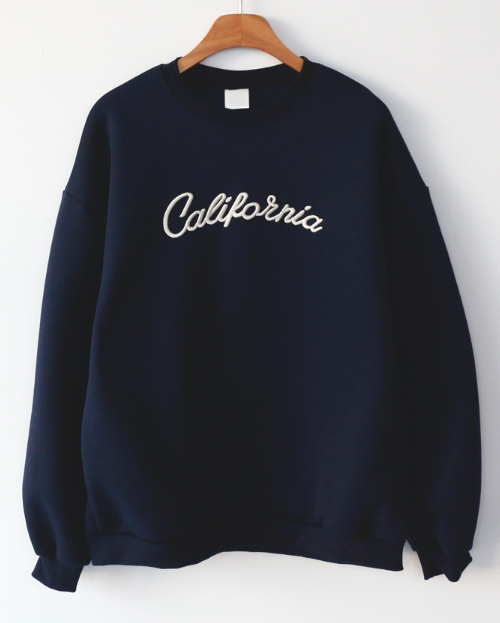 California Embroidered Sweatshirt