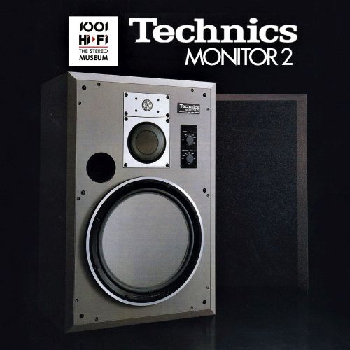 Montgomery deed het Succes 1001 Hi-Fi Info: Technics Monitor 2 (1982) - Honeycomb Disc Speaker System