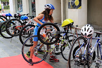 Duatlón infantil del club de triatlón de la Sociedad Ciclista Barakaldesa