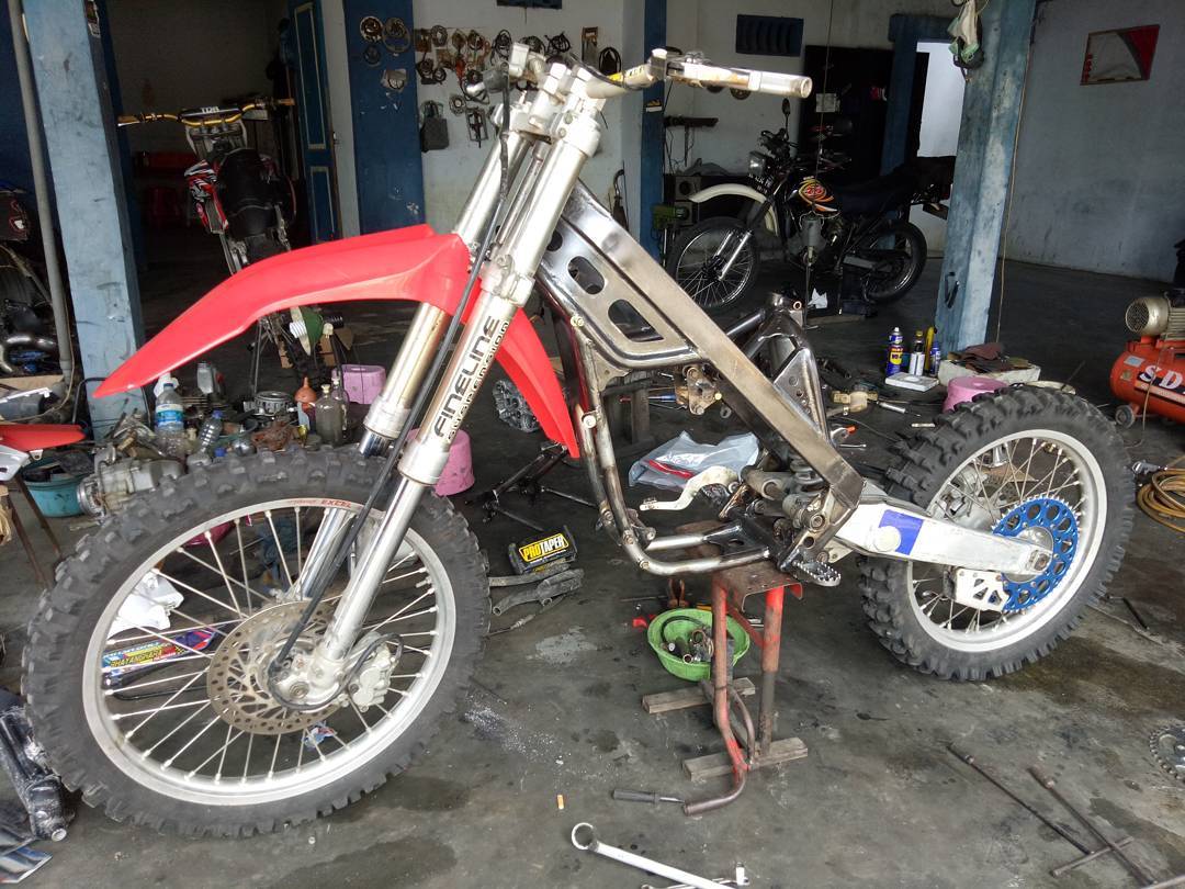 Modifikasi Vixion Ke Trail Terbaru Kloro Modif