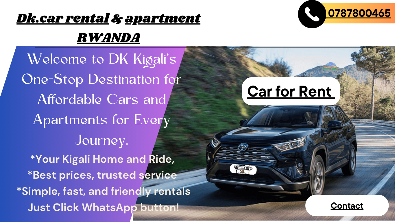 DK Car Rental & Apartments - Kigali Rwanda