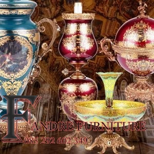 gambar kerajinan vas bunga warna custom kerajinan tks furniture 085292602349