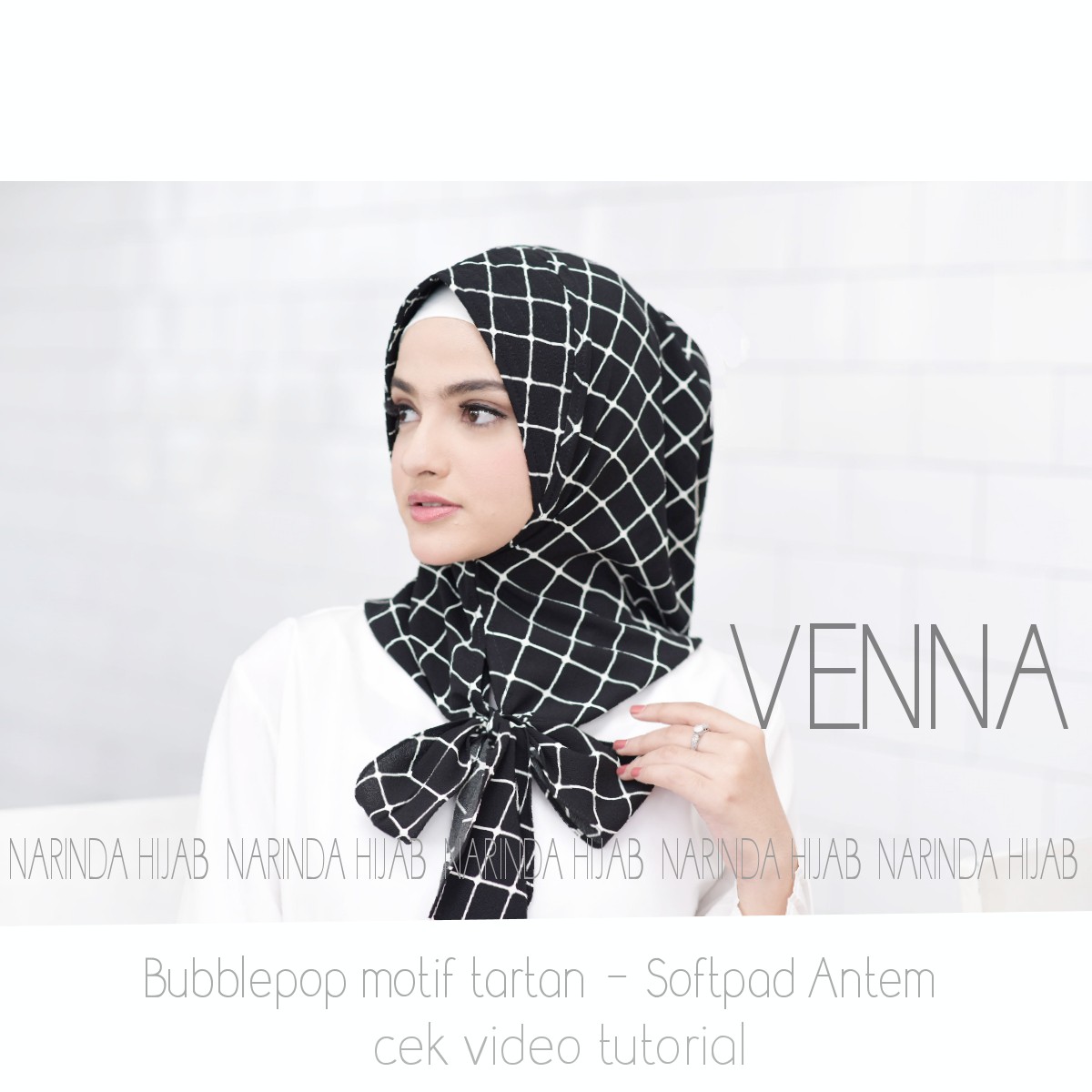 VENNA TARTAN BY NARINDA RESTOK BEST SELLER Melody Fashion