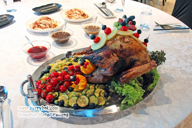 Christmas Turkey Hompton Hotel Penang Penang Blogger Influencer Malaysia