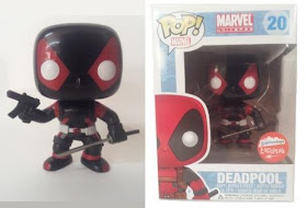 Fugitive Toys Exclusive Inverse Deadpool Pop! Marvel Vinyl Figure by Funko